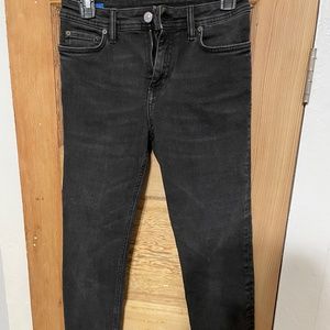 Acne Studios Skinny Black Denim